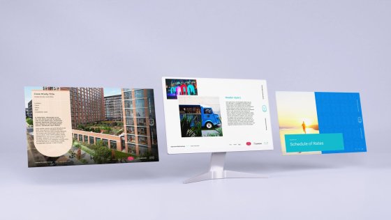 Glassbottle Pages Mockup
